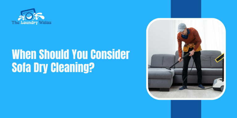 When Should You Consider Sofa Dry Cleaning